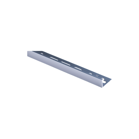 Tile Trim Brushed Nickel 12mm